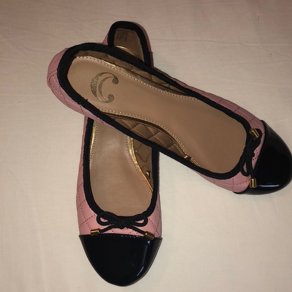 Cute black and pink ballet flats - Picture 3 of 5